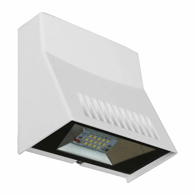 Westgate 12 Watt LED 120-277V 1300 Lumen Mini Cutoff Wall Pack 3000K Warm White White