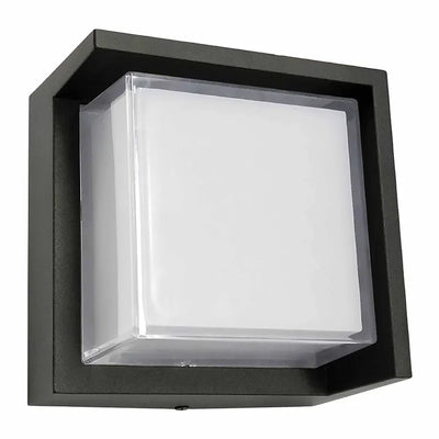 Westgate 12 Watt Color Selectable LED Square Non-Cutoff Architectural Wall Light 3000K/4000K/5000K Black