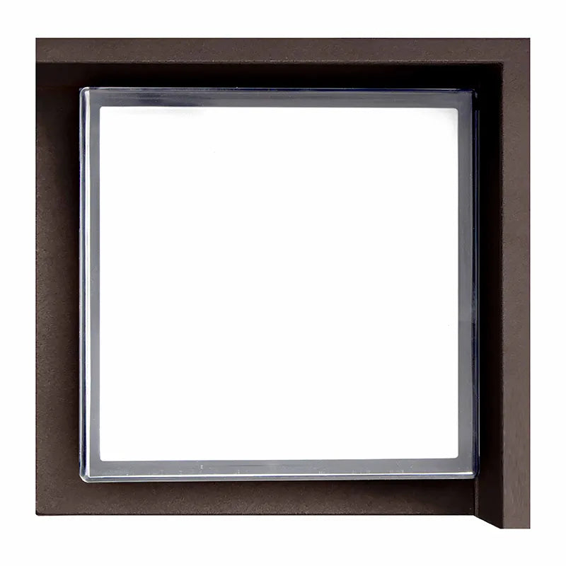 Westgate 12 Watt Color Selectable LED Square Non-Cutoff Architectural Wall Light 3000K/4000K/5000K