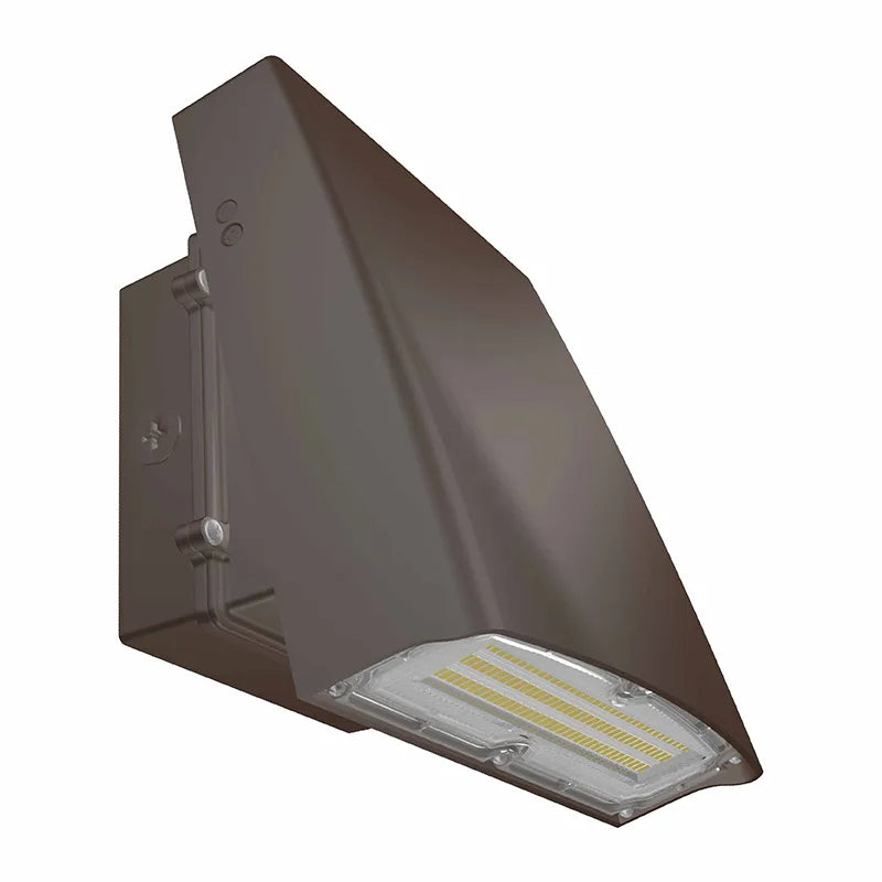 Westgate 30 Watt LED Medium Adjustable Cutoff Wall Pack with Photocell 3000K Warm White