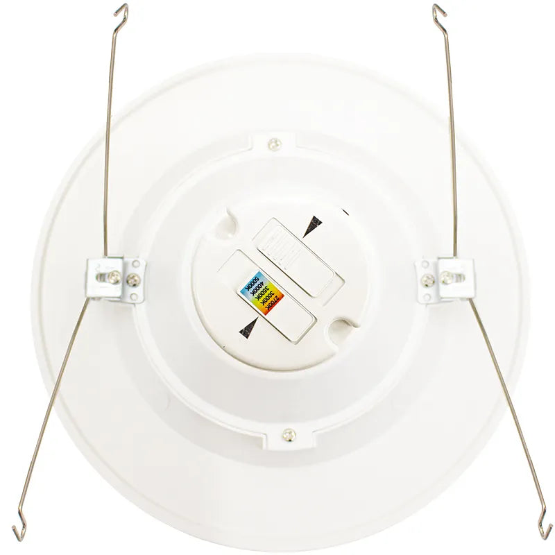 6 Inch 13 Watt Smart App Compatible RGBW Smooth Recessed Light Retrofit Trim