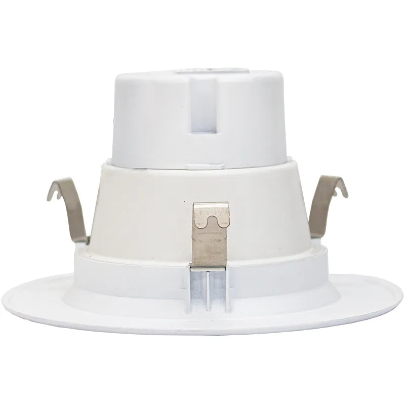 4 Inch 10 Watt Smart App Compatible RGBW Smooth Recessed Light Retrofit Trim