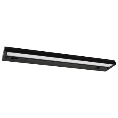 Westgate 18 Inch 8 Watt LED Undercabinet With Receptacles and USB Port Light Fixture 2700/3000/3500/4000/5000K