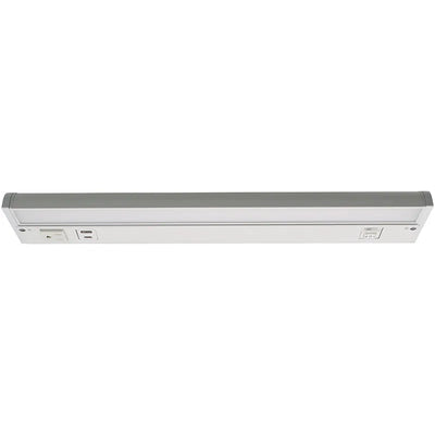 Westgate 18 Inch 8 Watt LED Undercabinet With Receptacles and USB Port Light Fixture 2700/3000/3500/4000/5000K