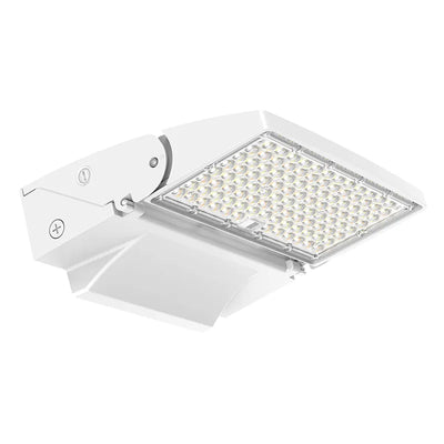 50/65/80 Watt Full Cutoff LED Modern Adjustable Wall Pack With Photocell 3000K/4000K/5000K