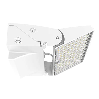50/65/80 Watt Full Cutoff LED Modern Adjustable Wall Pack With Photocell 3000K/4000K/5000K