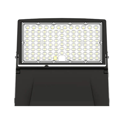 50/65/80 Watt Full Cutoff LED Modern Adjustable Wall Pack With Photocell 3000K/4000K/5000K