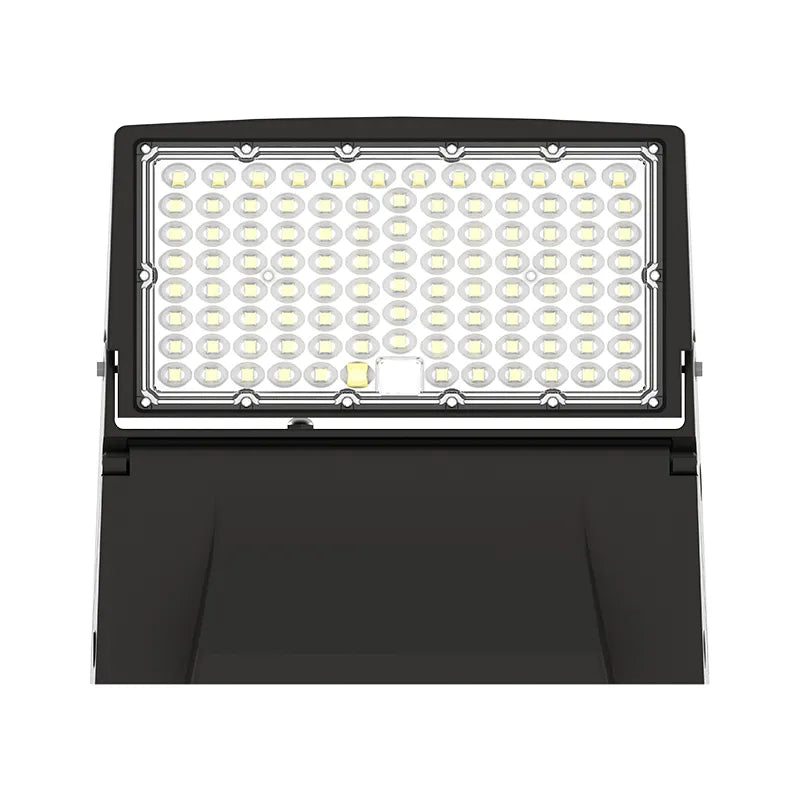 50/65/80 Watt Full Cutoff LED Modern Adjustable Wall Pack With Photocell 3000K/4000K/5000K