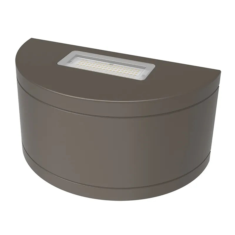 48/64/80 Watt Full Cutoff LED Cylinder Wall Pack With Photocell 3000K/4000K/5000K