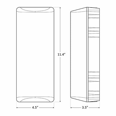 20 Watt 120-277V LED Vandal-Proof Wall Pack
