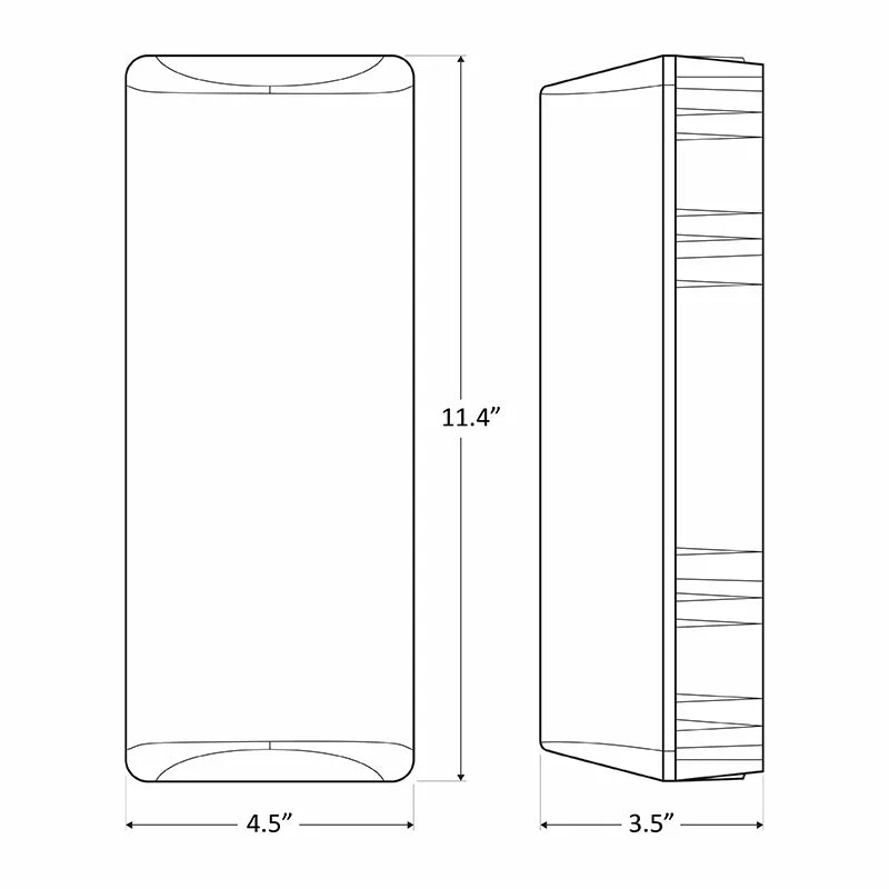 20 Watt 120-277V LED Vandal-Proof Wall Pack