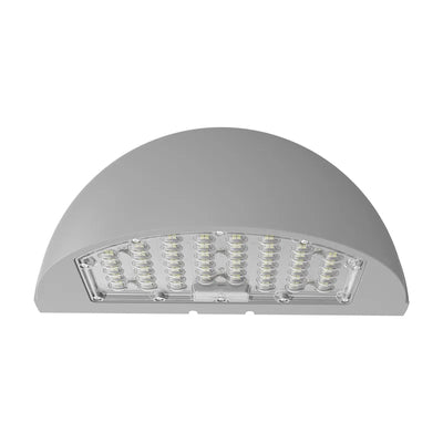 24/32/40 Watt Full Cutoff LED Half Moon Wall Pack With Photocell 3000K/4000K/5000K