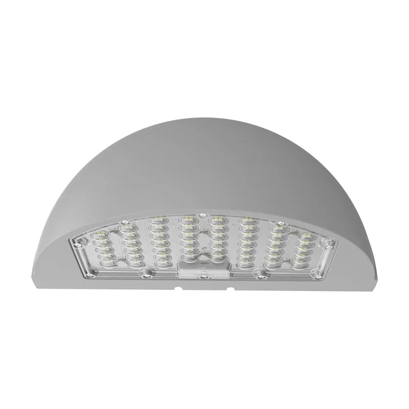 24/32/40 Watt Full Cutoff LED Half Moon Wall Pack With Photocell 3000K/4000K/5000K