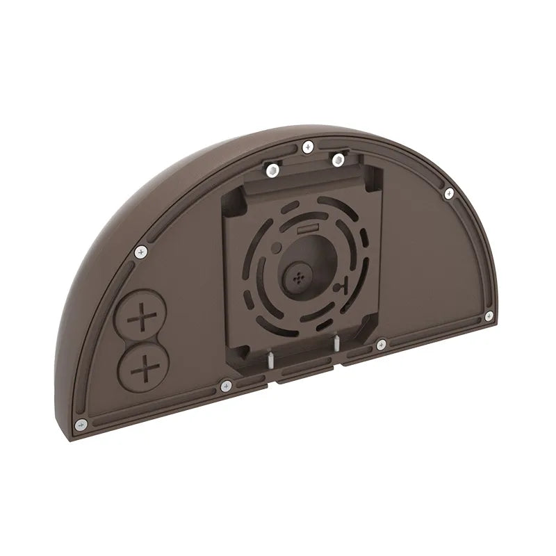 24/32/40 Watt Full Cutoff LED Half Moon Wall Pack With Photocell 3000K/4000K/5000K