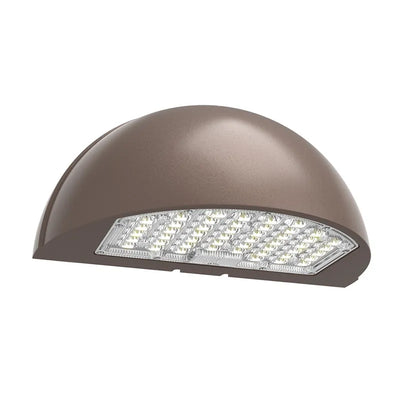 24/32/40 Watt Full Cutoff LED Half Moon Wall Pack With Photocell 3000K/4000K/5000K