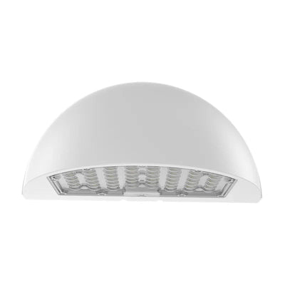 24/32/40 Watt Full Cutoff LED Half Moon Wall Pack With Photocell 3000K/4000K/5000K
