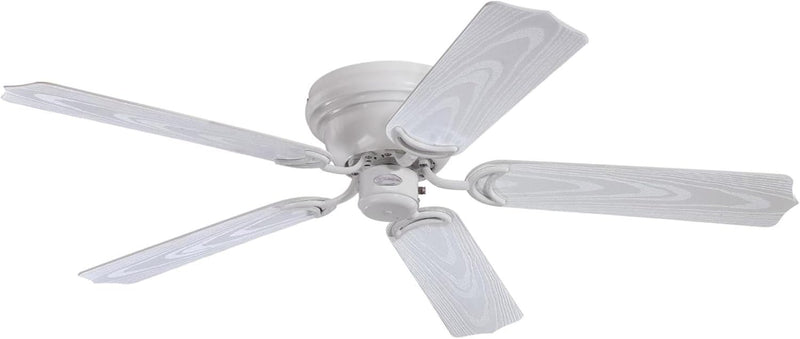 Westinghouse Lighting Contempra 48 Inch Five Blade Indoor Outdoor Ceiling Fan 5 Blades White