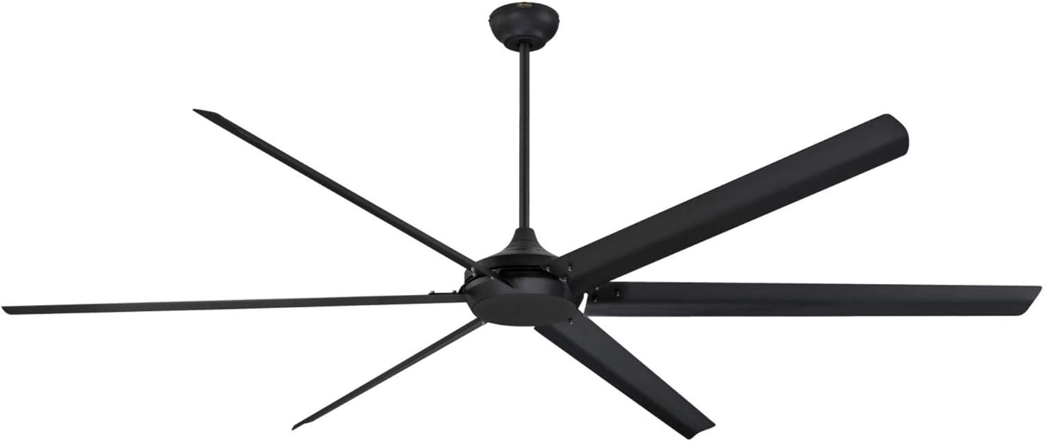 Widespan 100 Inch Six Blade Indoor Outdoor Ceiling Fan DC Motor Remote ...