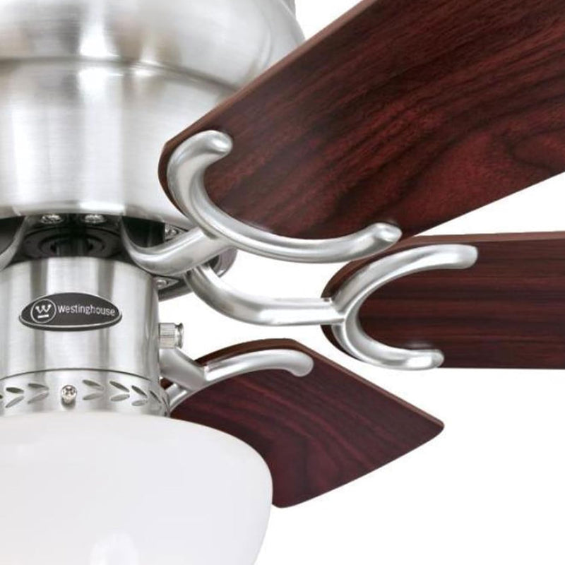 Westinghouse Lighting Petite 30 Inch Six Blade Indoor Ceiling Fan With LED Light Fixture