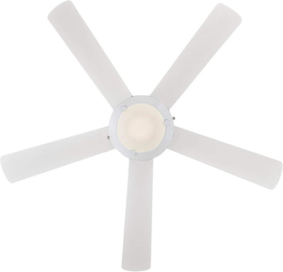Westinghouse Lighting Comet 52 Inch Five Blade Indoor Ceiling Fan With Dimmable LED Light Fixture