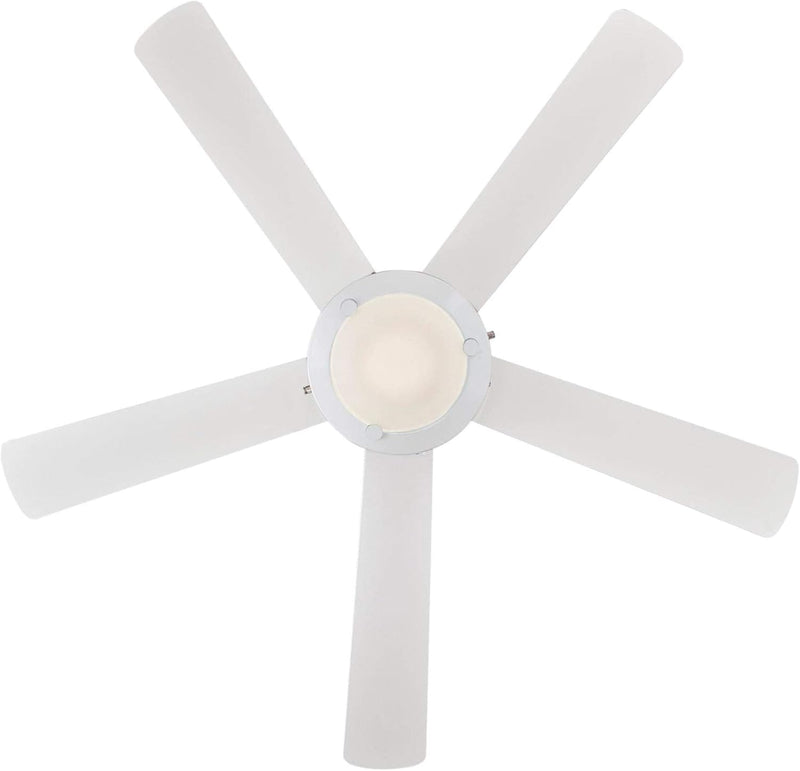 Westinghouse Lighting Comet 52 Inch Five Blade Indoor Ceiling Fan With Dimmable LED Light Fixture