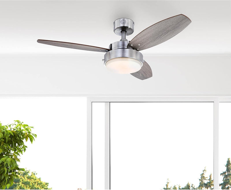 Westinghouse Lighting Alloy 42 Inch Three Blade Indoor Ceiling Fan With LED Light Fixture