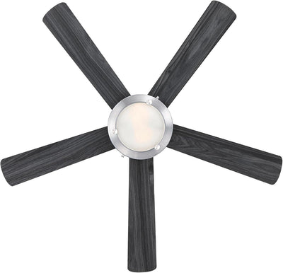 Westinghouse Lighting Comet 52 Inch Five Blade Indoor Ceiling Fan With Dimmable LED Light Fixture