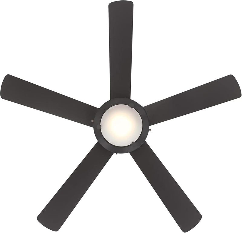 Westinghouse Lighting Comet 52 Inch Five Blade Indoor Ceiling Fan With Dimmable LED Light Fixture