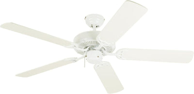 Westinghouse Lighting Contractor's Choice 52 Inch Five Blade Indoor Ceiling Fan 5 Blades White