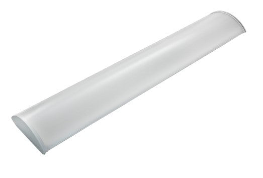 Keystone Technologies 4 Foot 18/28/44 Watt Wattage and Color Selectable LED Curved Wrap Fixture 35/4/5K Selectable  