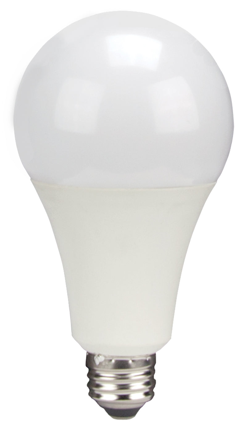 TCP 18 Watt 120-277V LED A23 Non-Dimmable Light Bulb 2700K Warm White  