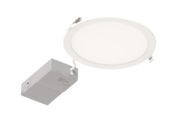 Sylvania Lighting 8 Inch 19 Watt Slim LED Color Selectable Mircodisk Downlight 27/30/35/40/50K Selectable White 