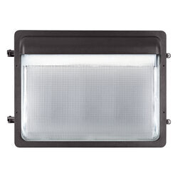 Sylvania Lighting 40/60/80 Watt Dual Selectable LED Traditional Wall Pack 3000/4000/5000K Selectable Bronze 