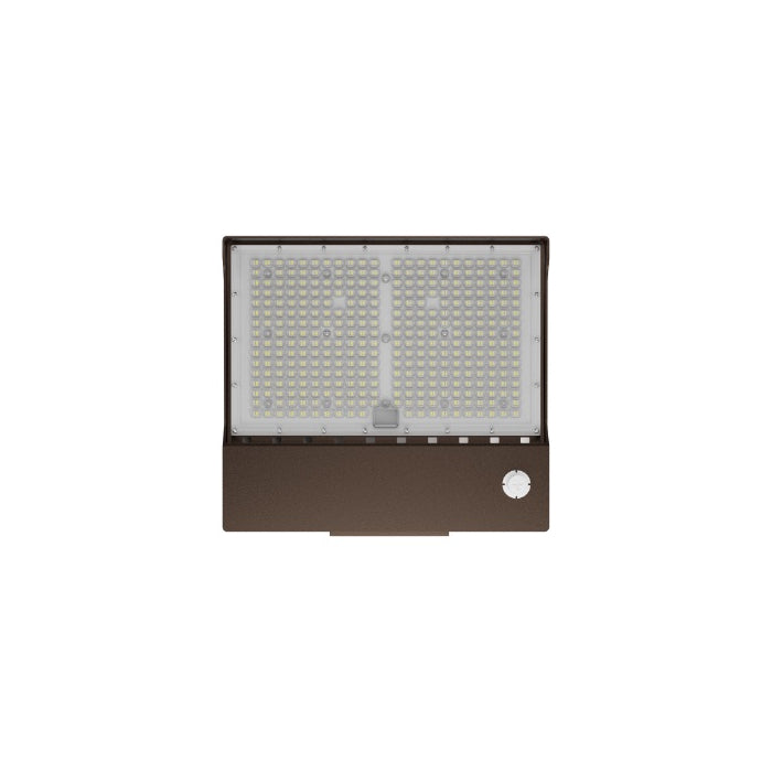 LiteTronics 150/200/255 Watt LED 120-277V Selectable Flood Light Fixture 3000/4000/5000K Selectable Bronze
