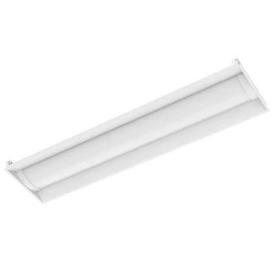 Halco Lighting Technologies 1x4 20/25/30 Watt LED Controls Ready Center Basket Troffer Emergency Battery Backup 3500K/4000K/5000K Selectable