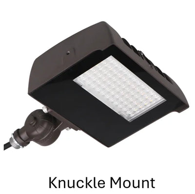 Halco Lighting Technologies 15/20/30 Watt Adjustable Beam Angle 120-277V 0-10V Dimming LED Flood Light with Photocell 3000K/4000K/5000K