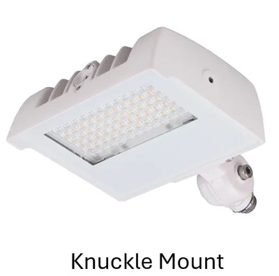 Halco Lighting Technologies 15/20/30 Watt Adjustable Beam Angle 120-277V 0-10V Dimming LED Flood Light with Photocell 3000K/4000K/5000K