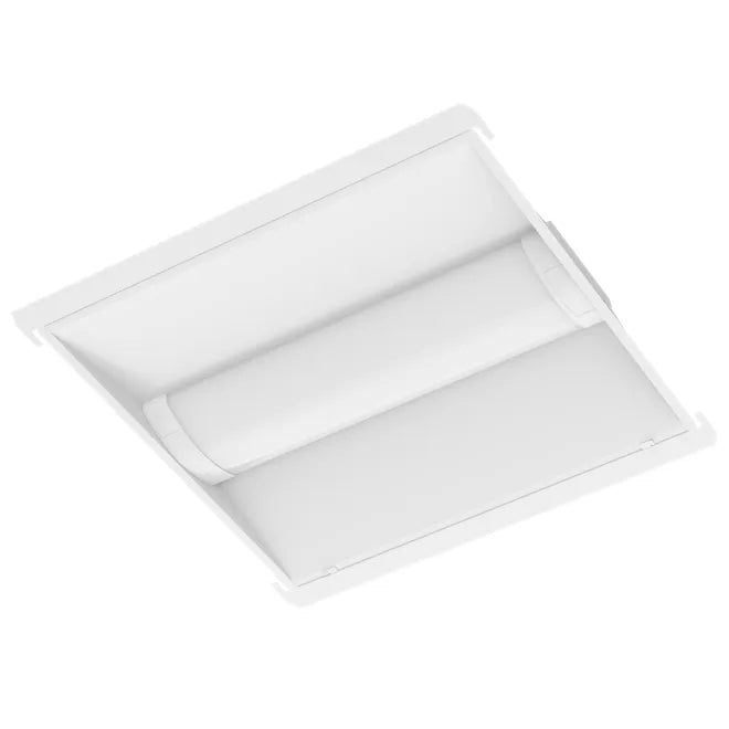 Halco Lighting Technologies 2x2 20/25/30 Watt LED Retrofit Kit Controls Ready Center Basket Troffer Emergency Battery Backup 3500K/4000K/5000K Selectable