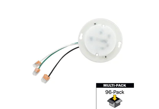 4 Inch 10.5 Watt Temporary Disk Downlight 5000K - 96 Pack