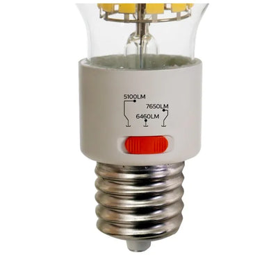 Halco Lighting Technologies 30/38/45 Watt and Lumen Selectable LED HID ED28 Filament Replacement Lamp EX39 Base 3000K Warm White