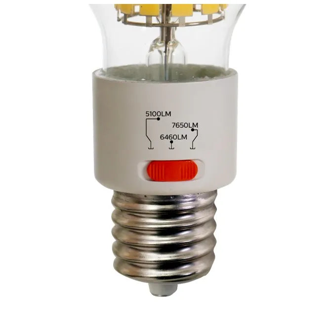 Halco Lighting Technologies 30/38/45 Watt and Lumen Selectable LED HID ED28 Filament Replacement Lamp EX39 Base 3000K Warm White
