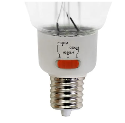 Halco Lighting Technologies 45/55/65 Watt and Lumen Selectable LED HID ED37 Filament Replacement Lamp EX39 Base