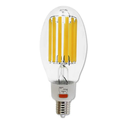 Halco Lighting Technologies 45/55/65 Watt and Lumen Selectable LED HID ED37 Filament Replacement Lamp EX39 Base 3000K Warm White