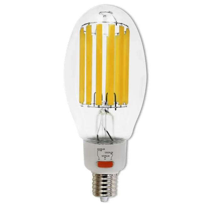 Halco Lighting Technologies 45/55/65 Watt and Lumen Selectable LED HID ED37 Filament Replacement Lamp EX39 Base 4000K Cool White