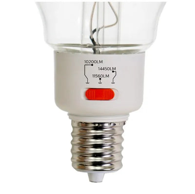 Halco Lighting Technologies 60/68/85 Watt and Lumen Selectable LED HID ED37 Filament Replacement Lamp EX39 Base