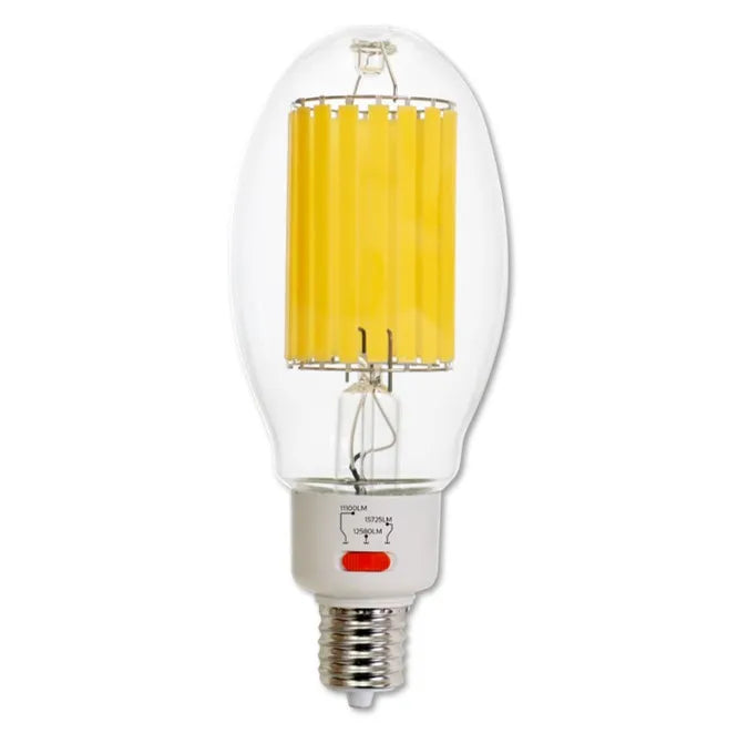 Halco Lighting Technologies 60/68/85 Watt and Lumen Selectable LED HID ED37 Filament Replacement Lamp EX39 Base 4000K Cool White