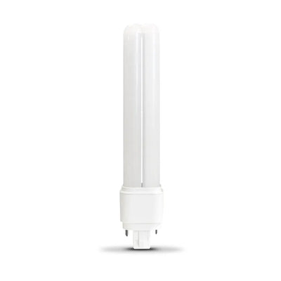 Halco Lighting Technologies 9 Watt Hybrid Type A/B LED PL Direct Plug In Omni Directional G24d 2-Pin Base 3500K Bright White