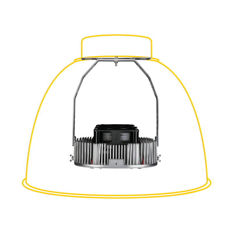 ESL Lighting 45 Watt Multi-Use 120-277V LED Retrofit Plate   