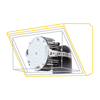 ESL Lighting 200 Watt Multi-Use 120-277V LED Retrofit Plate   