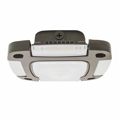 Westgate 55 Watt Adjustable LED Canopy/Garage Light Fixture 3500K Bright White Bronze 